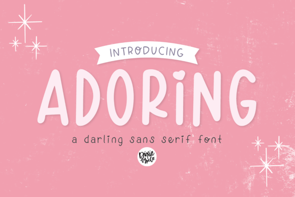 Adoring: A Handwritten Font for Love and Creativity