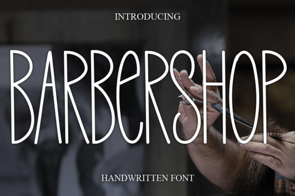 Barbershop: A Handwritten Font with Timeless Charm