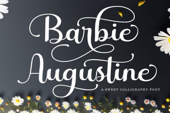 Barbie Augustine: A Sweet and Friendly Handwritten Font for Creative Expression