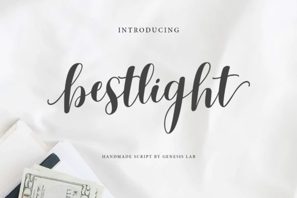 Bestlight: A Handwritten Font That Elevates Your Design