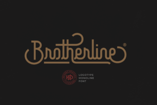 Brotherline: A Bold Statement in Typography