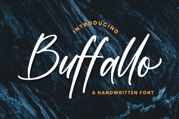 Buffallo: A Unique and Versatile Handwritten Font