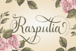 Discover the Beauty and Versatility of Rasputia: A Handwritten Font with Elegance