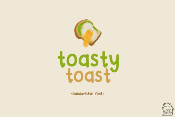 Introducing Toasty Toast: A Font That Speaks to Your Inner Teen
