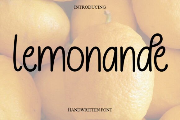 Lemonande: A Simple Handwritten Font for Every Project