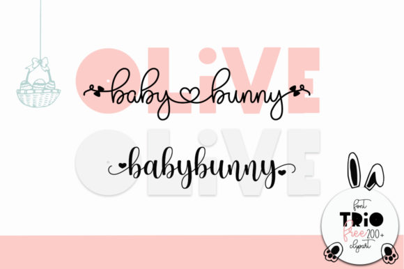 Olive Babybunny: A Unique Font for Creative Expression