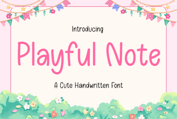 Playful Note Font: A Creative Tool for Every Project